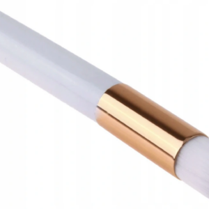 Szczoteczka/Pędzel do czyszczenia rzęs biały wypukły