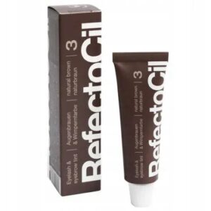 REFECTOCIL HENNA DO BRWI I RZĘS NR. 3 – Brązowa Natural Brown Brąz 15ml