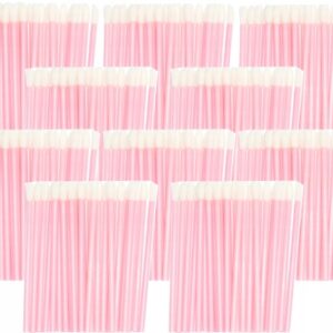 10x Aplikatory Welurowe do RZĘS i UST 50szt. Róż