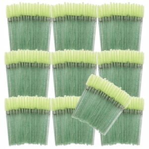 Szczoteczki do rzęs i brwi Spiralki jednorazowe Zielone Kryształ 500szt.