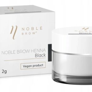 Henna pudrowa do brwi Noble Brow – BLACK / CZARNA
