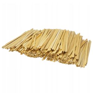 Drewniane patyczki do wosku i depilacji Szpatułki Mini 14 x 0,6mm 1000szt.