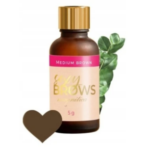 Henna do brwi Sexy brows by Magnitica MEDIUM BROWN