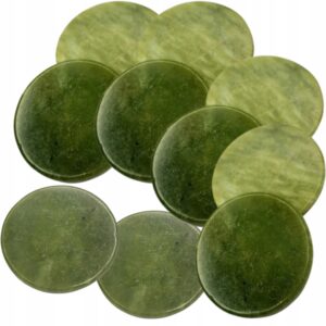 Kamień Nefrytu podkładka na klej do rzęs podstawka – zestaw 10szt.