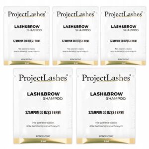 Szampon do mycia rzęs ProjectLashes Koncentrat Saszetka 3ml – zestaw 5szt.