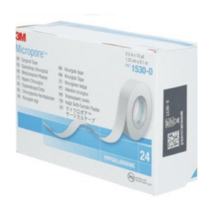 Taśma papierowa 3M Micropore 1,25 x 9m 24szt.