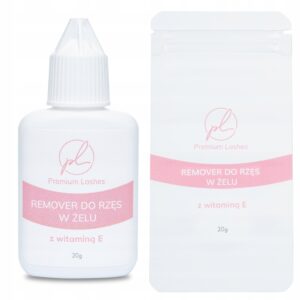 REMOVER w ŻELU z wit. E do kleju rzęs Premium Lashes 20g + woreczek termo