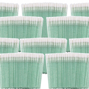 10x Aplikatory Welurowe Brokat 50szt. Zielone