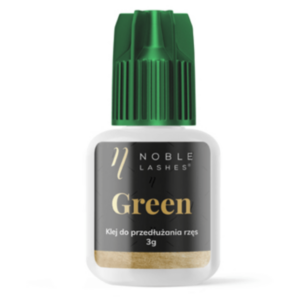 Klej do rzęs GREEN od Noble Lashes 3g (bestseller)