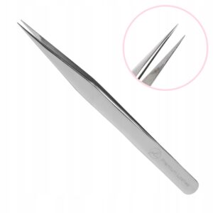 Pęseta do rzęs Prosta do separacji Dwustykowa Deluxe SIMPLE Premium Lashes