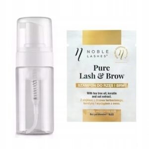 Szampon do rzęs Noble Lashes Koncentrat 3ml + Butelka pianotwórcza 30ml