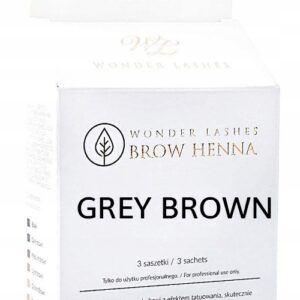 Brow Henna Pudrowa Grey Brown Wonder Lashes