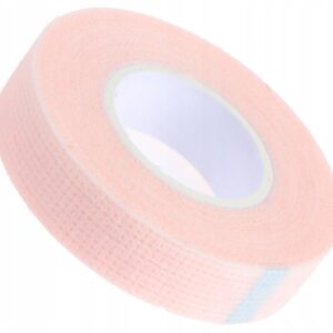 Taśma Perforowana do rzęs Różowa 1,2cm x 9m