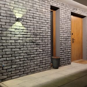 Płytka ceglana szara